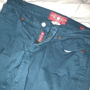Lucky Brand Turquoise Jeans